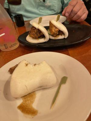 Pork Bao buns and they are delicious