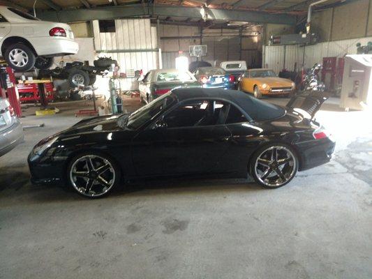 Porsche repairs in Hendersonville