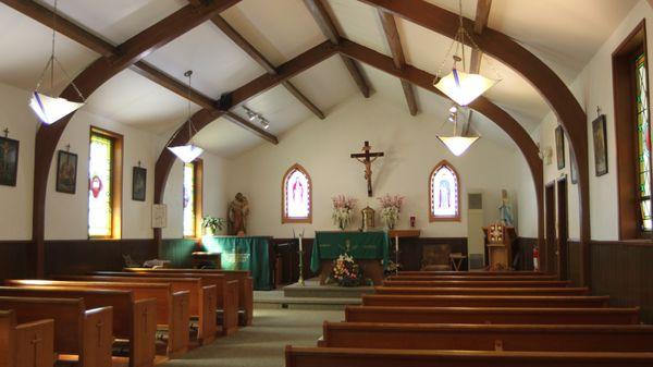 Interior of Church; available for rentals