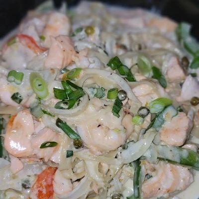 Seafood pasta