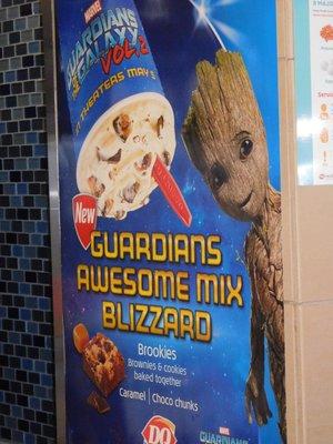 Groot likes Blizzards.