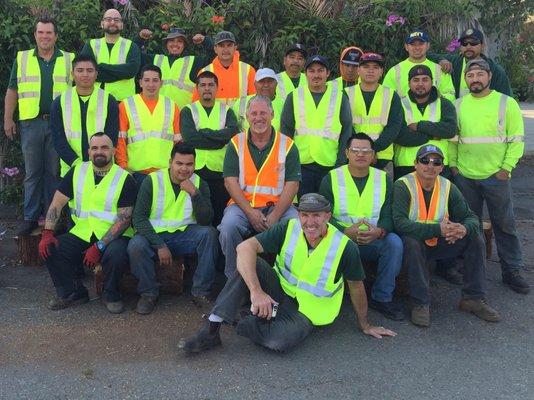 The Crew with our certified arborists.