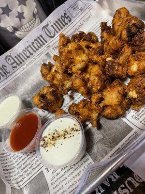 Buffalo Cauliflower is fire !!