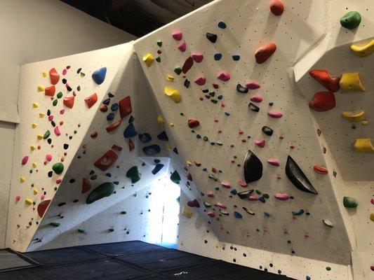 Expanded Bouldering Areas