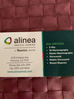 ALINEA MEDICAL IMAGING.