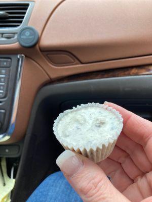 Cookies and cream cup NOM NOM