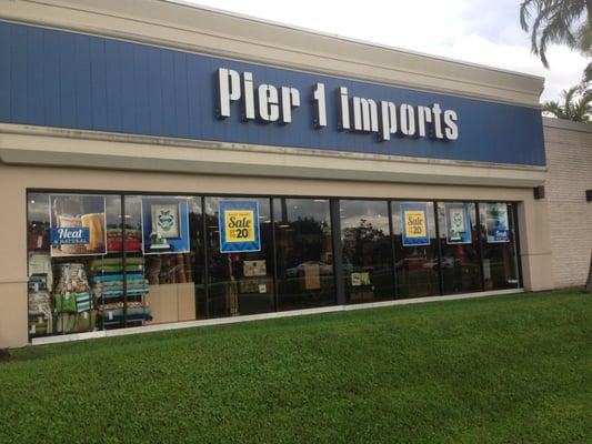 Pier Imports is one of our  corporate accounts and a great place to shop