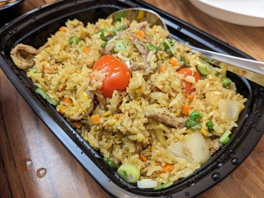 Pineapple Thai Cuisine - thai fried rice ($12.95) to go 2/2023