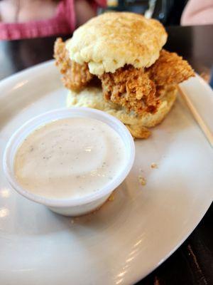 Kid's Chicken Biscuit w side of ranch