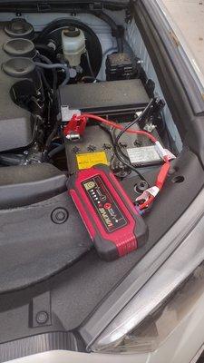 Battery jump start