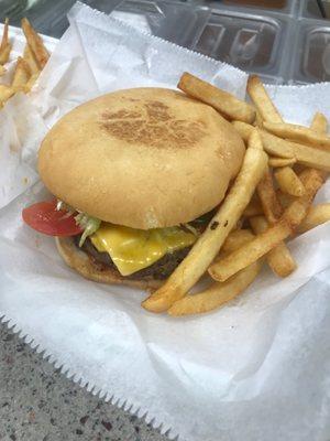 Cheeseburger combo