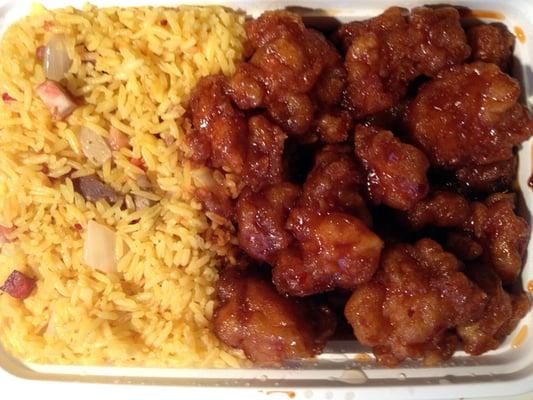 General Tso's combination.