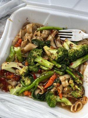 Veggie Ladna - includes American and Chinese broccoli