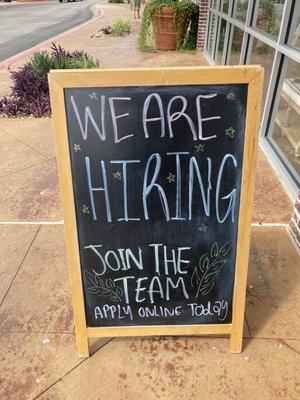 Look, hiring!!