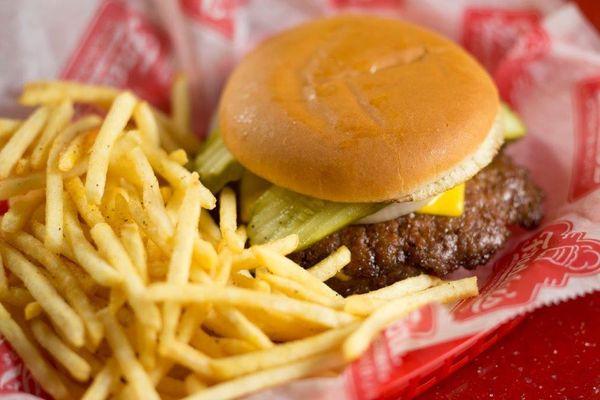 Burger and Fries