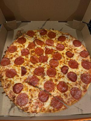 Thin Crust Pepperoni