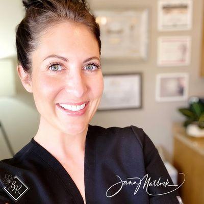 Jana Matlock licensed esthetician and body art technician