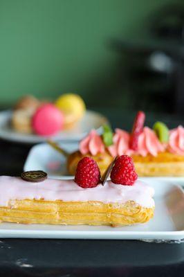 Eclair French Pastry