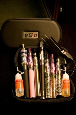 we carry a very large selection of e-cigs.