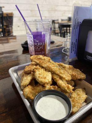 Fried pickles were the best I've ever had!