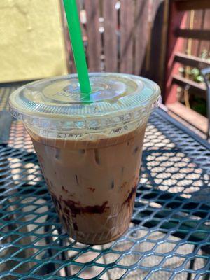 Iced cafe mocha