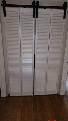 installation of closet doors