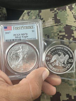 My recent purchase from Coin and Bullion of Pensacola