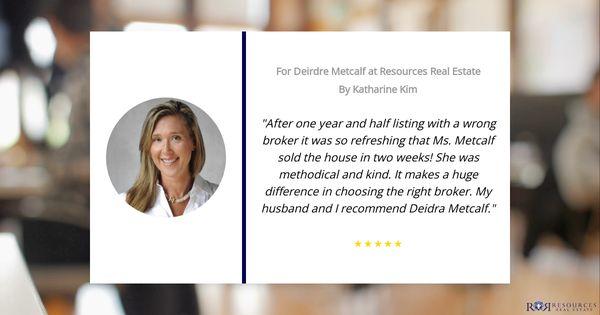 Deirdre "Tif" Metcalf is an agent in our Rumson office.