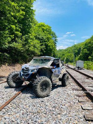 Canam X3 with all the bells and whistles.