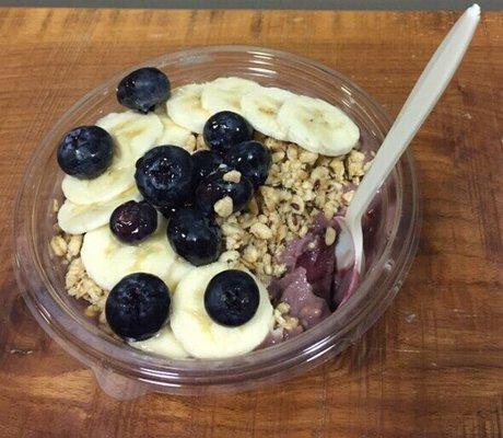 Peanut butter protein bowl