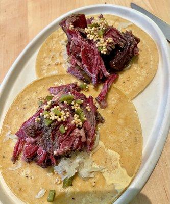 Pastrami Tacos