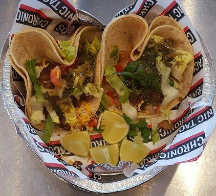 Valentine Taco Tuesday! Tasty and cheap for only $1.99 each... the taste for the price... makes life feels so good!