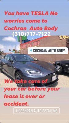 You got Tesla / You have Cochran Auto Body