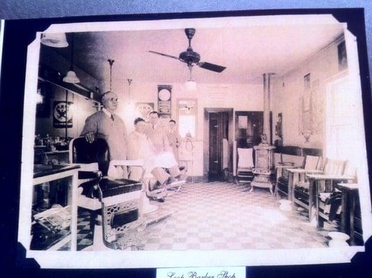 Pic taken in late 20's of the shop when it was located on Douglass blvd