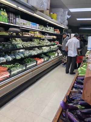 Fairly clean Asian store stocked with a large variety of the freshest vegetables