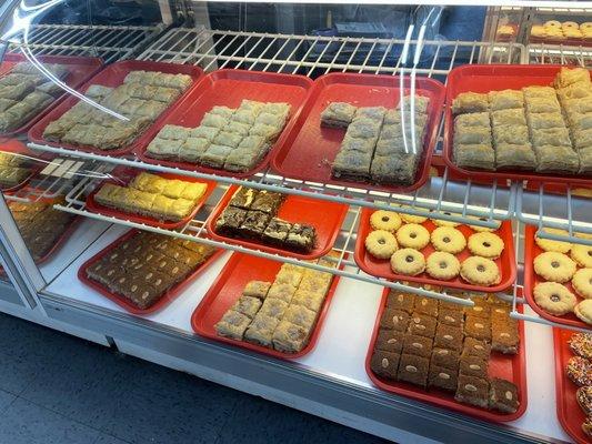 Baklava and cookies!