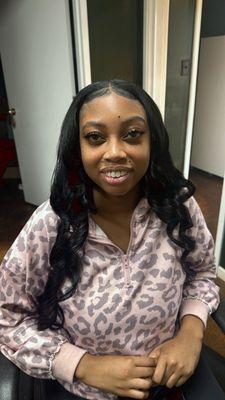 Traditional sew in