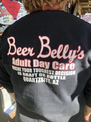 T-shirt for Beer Belly Adult Day Care  We found our happy place!