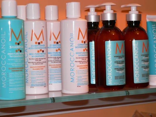 Moroccan oil display