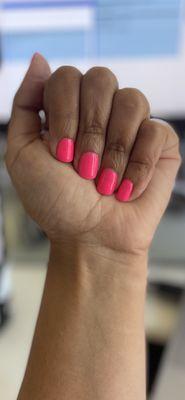 Manicure w/ gel polish