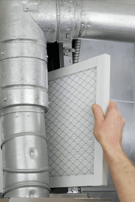 The air quality in your home will only be as clean as your air filters. Check them often and get them changed when they are getting dirty!