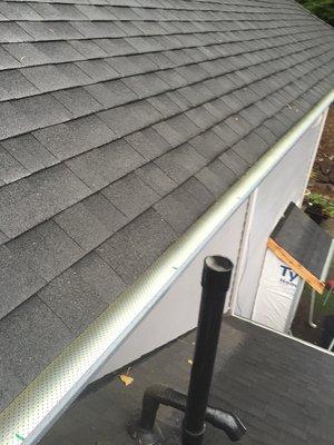 Gutter Warrior on 5"k gutters