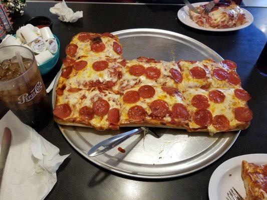 Sicilian Style Pizza