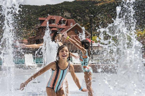 Family friendly fun for all ages at the Sopris Splash zone and Shoshone Chutes!