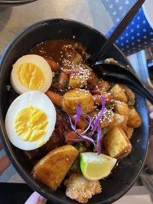 Pork Katsu Noodle bowl