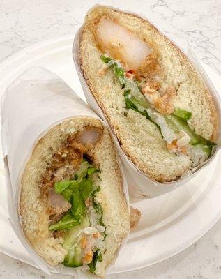 Shrimp Bahn mi