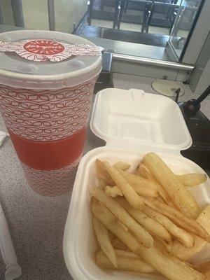 Fries and drink