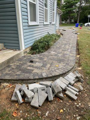 Walkway Completed in Kensington on 9/29/20