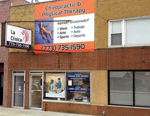 La Clinica SC - Chiropractic 5738 South Pulaski Rd. & 4123 W. Fullerton Ave. Chicago, IL (773) 735-1590