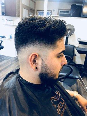 Man haircut